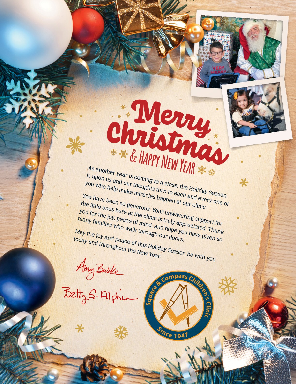 2025 Holiday Letter image
